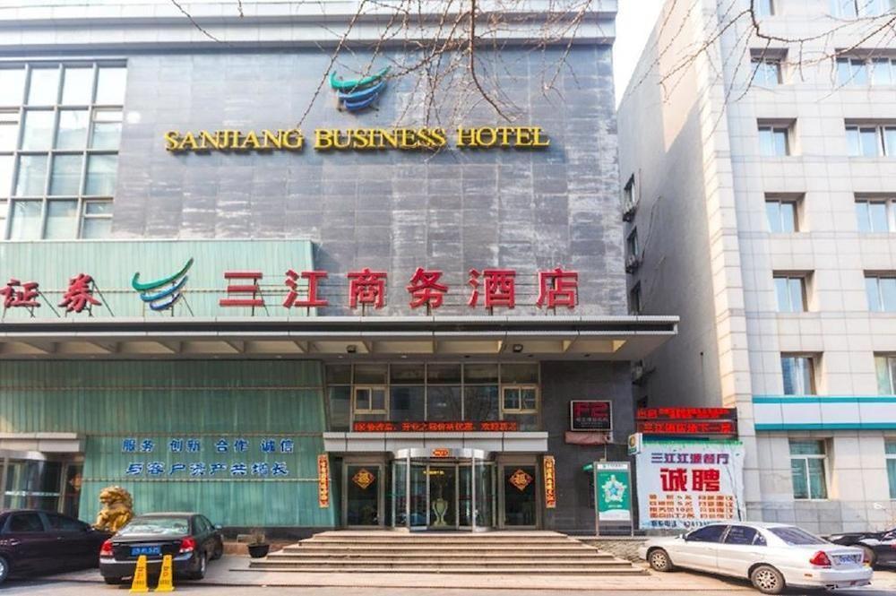 Dalian San Jiang Business Hotel المظهر الخارجي الصورة
